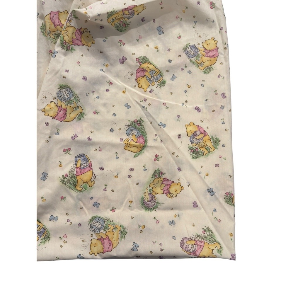 Disney Winnie the Pooh 90's baby crib bedding 2pc nursery set blanket vintage - Picture 5 of 8